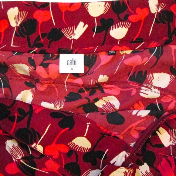 CAbi CORSAGE SKIRT SIZE 8 - Picture 3 of 3